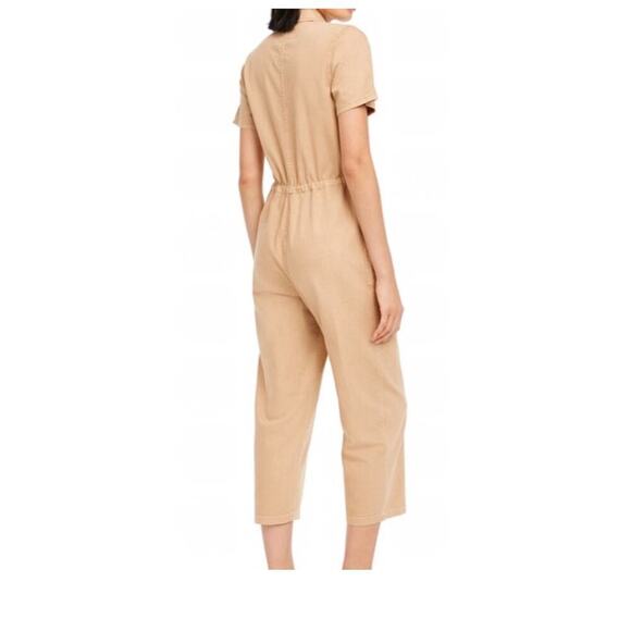 OAT New York Jumpsuit XS New With Tags Tan - Picture 5 of 7